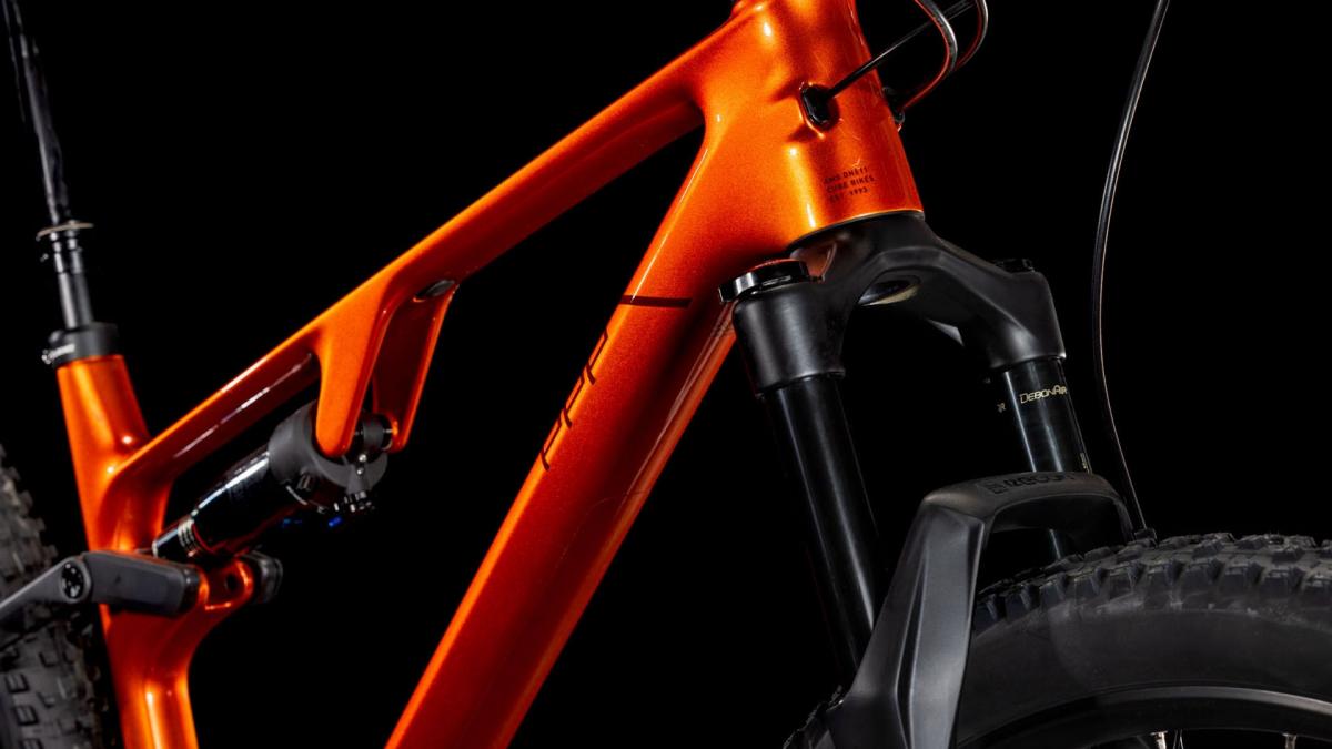 Cube AMS ONE11 C:68X Pro 29 electricorange'n'carbon – Bild 5