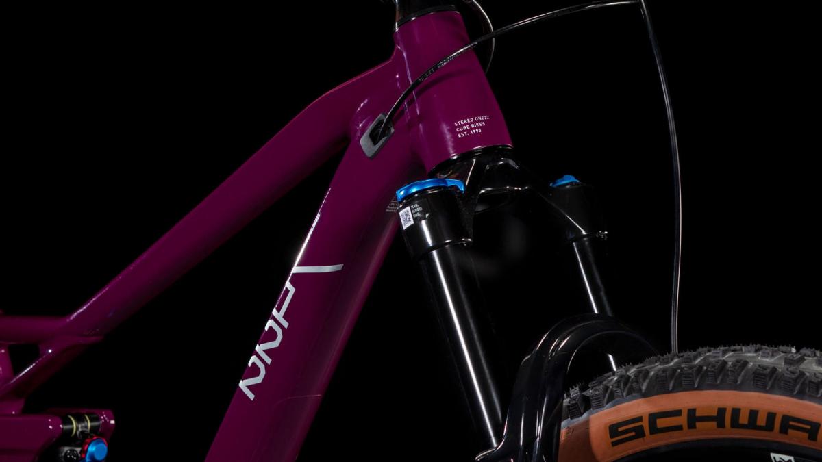 Cube Stereo ONE22 Race wine'n'grey – Bild 4